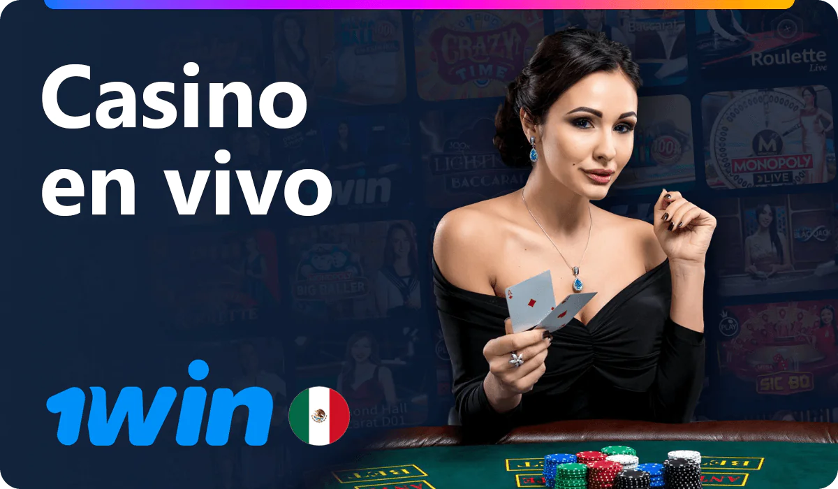 Juegos de casino en vivo 1win