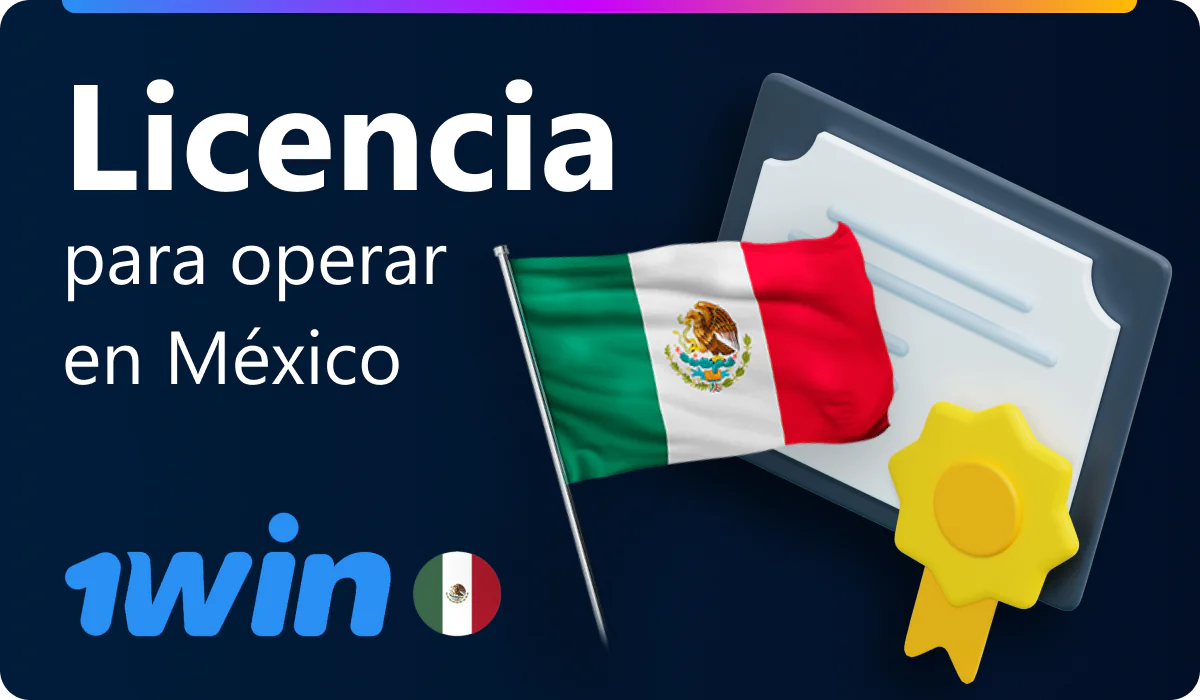 Licencia de casino en línea 1win México