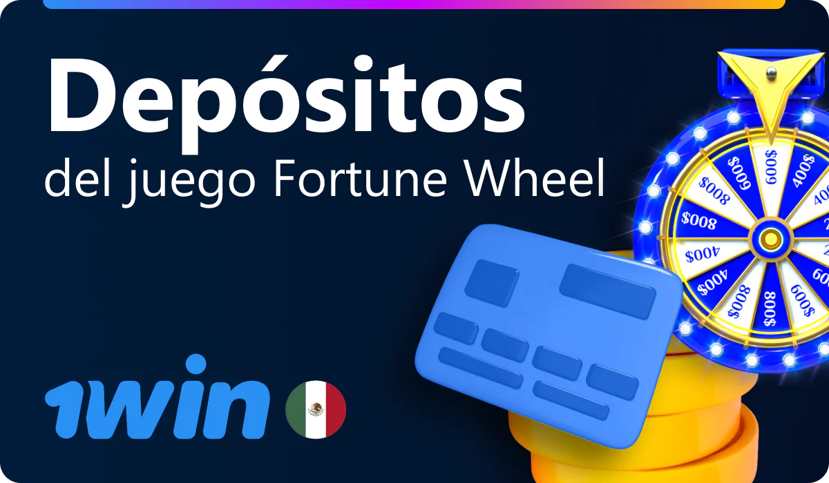 Pagos de 1win para el juego Fortune Wheel